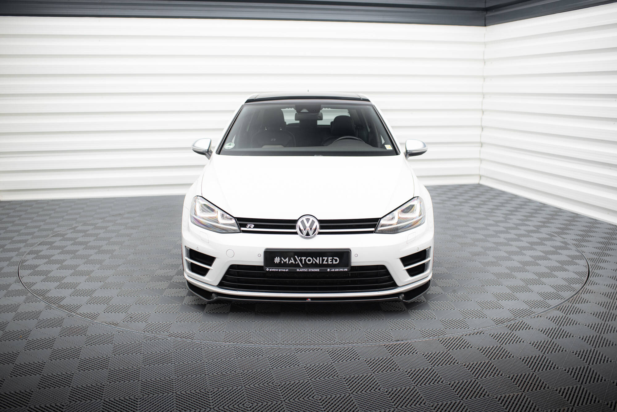 Splitterisarja Volkswagen Golf R Hatchback Mk7, Maxton-3