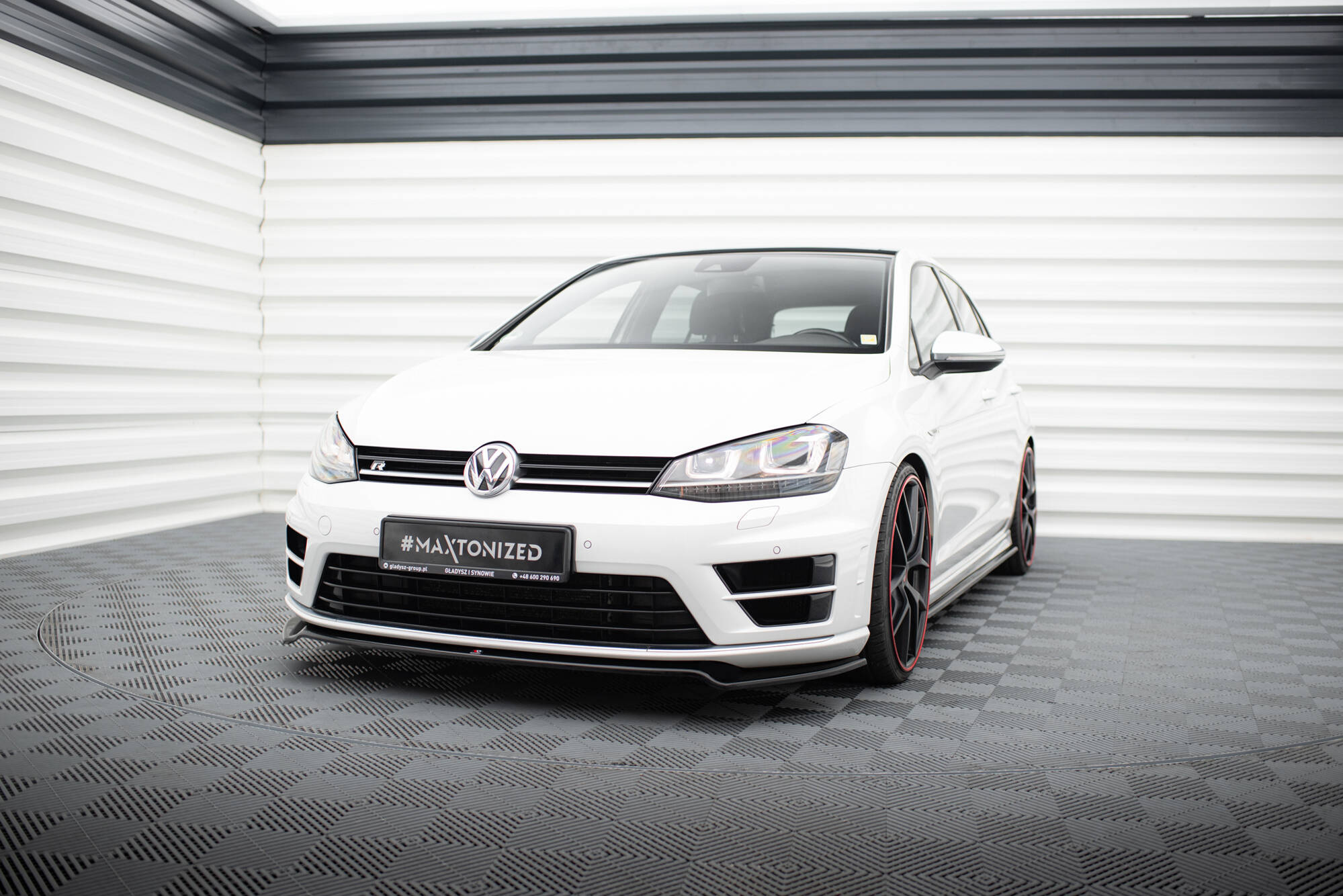 Splitterisarja Volkswagen Golf R Hatchback Mk7, Maxton-2