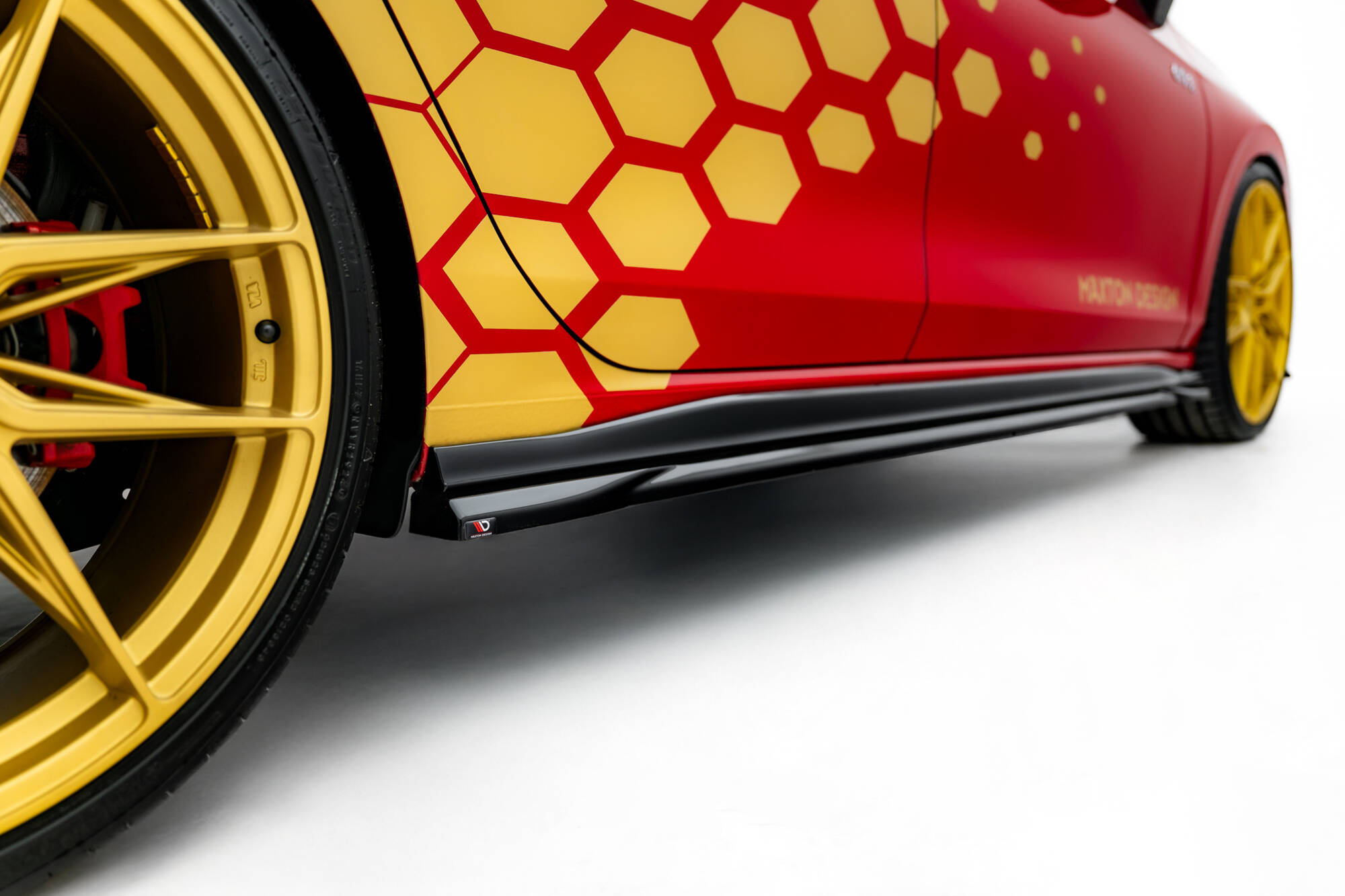 Sivuhelmat (V1) Volkswagen Golf GTI Clubsport Mk8 Facelift, Maxton-2