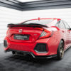 Spoilerilippa 3D Honda Civic SI Mk10, Maxton-2