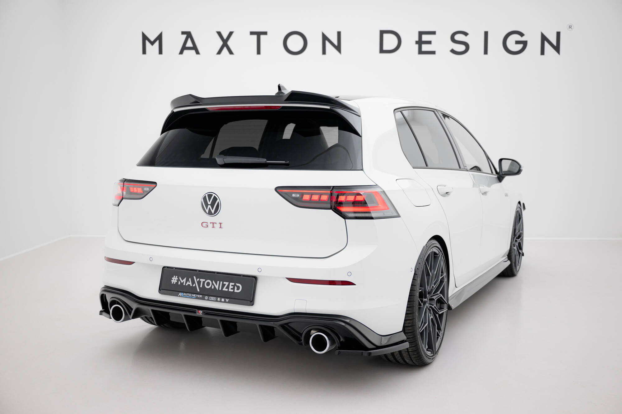 Spoilerilippa 3D Volkswagen Golf GTI / GTE / GTD / R-Line / R Mk8, Maxton-5