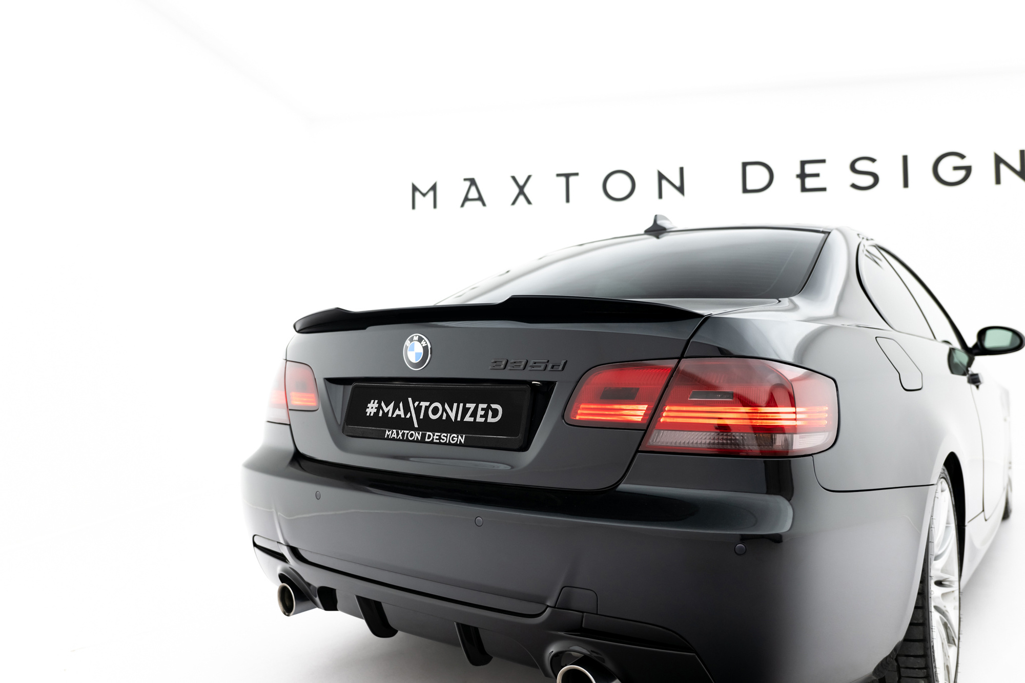 Spoilerilippa BMW 3 M-Pack Coupe E92, Maxton