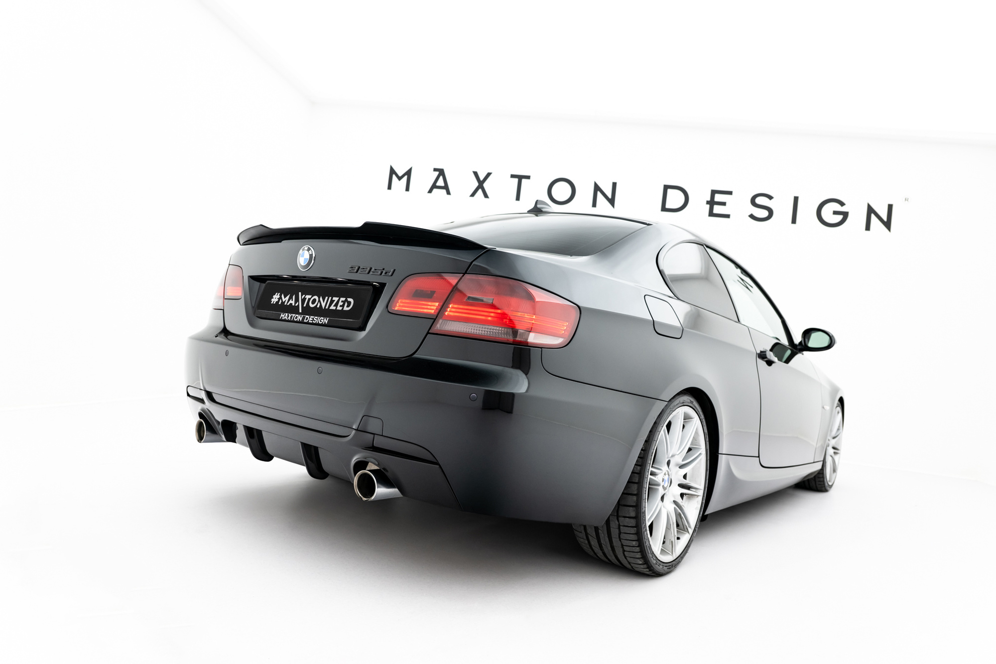 Spoilerilippa BMW 3 M-Pack Coupe E92, Maxton-2