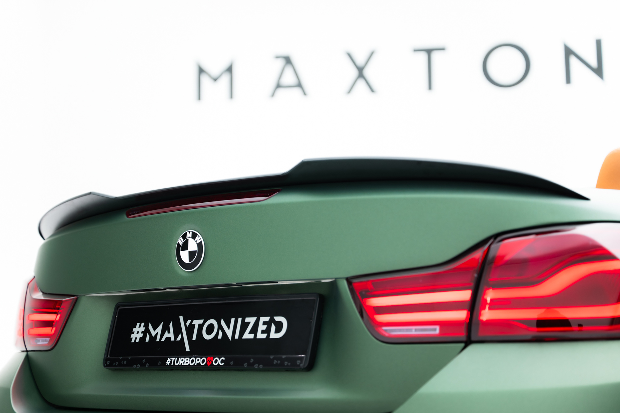 Spoilerilippa BMW 4 Cabrio F33, Maxton