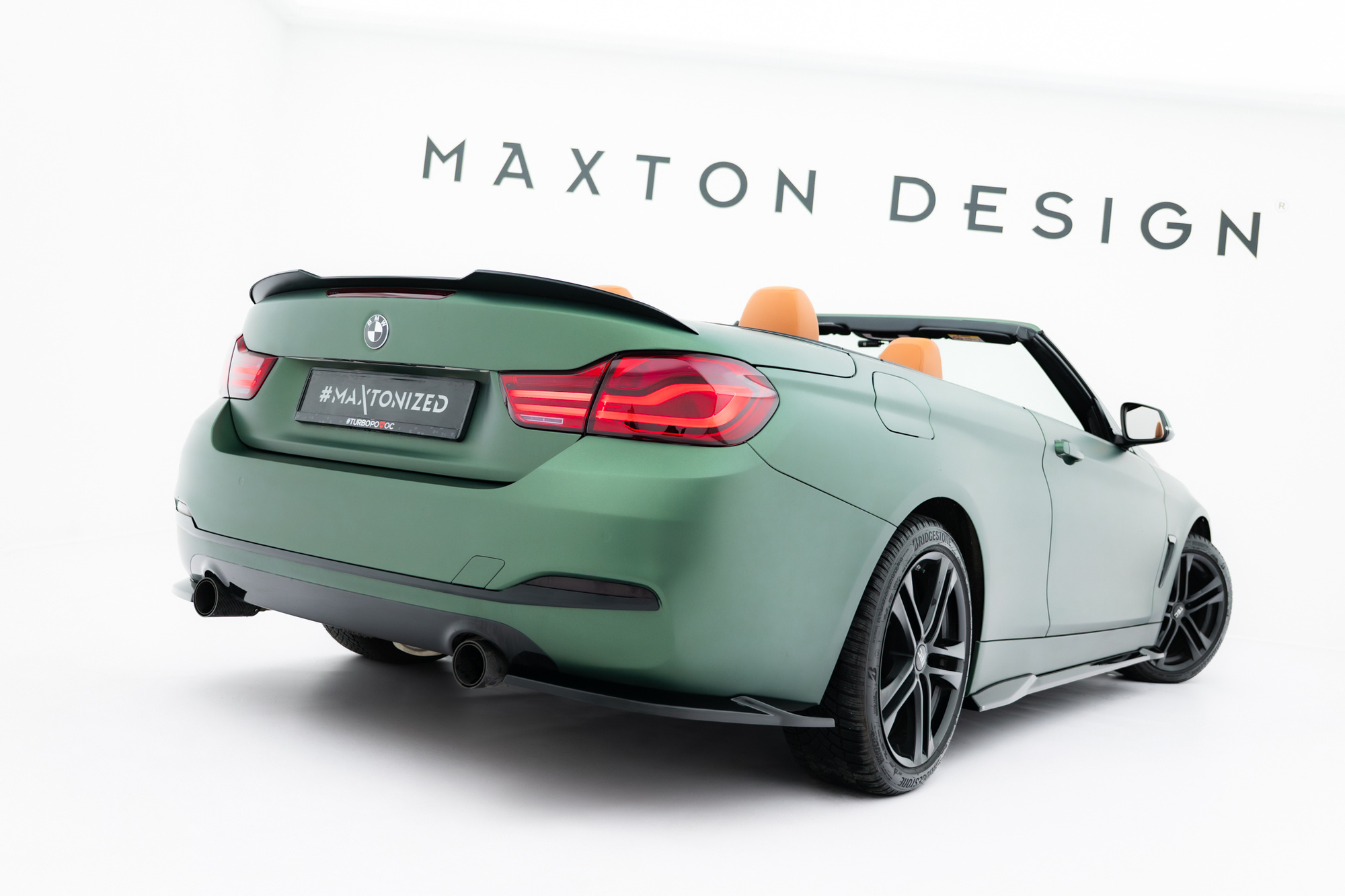 Spoilerilippa BMW 4 Cabrio F33, Maxton-3