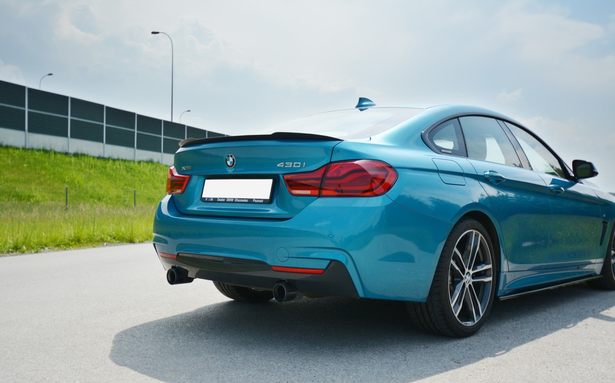 Spoilerilippa BMW 4 Gran Coupe Standard / M-Pack F36 / F36 Facelift, Maxton-2