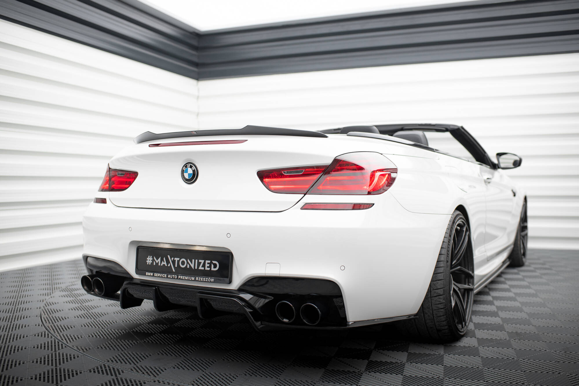 Spoilerilippa BMW M6 / 6 M-Pack Cabriolet F12, Maxton-2