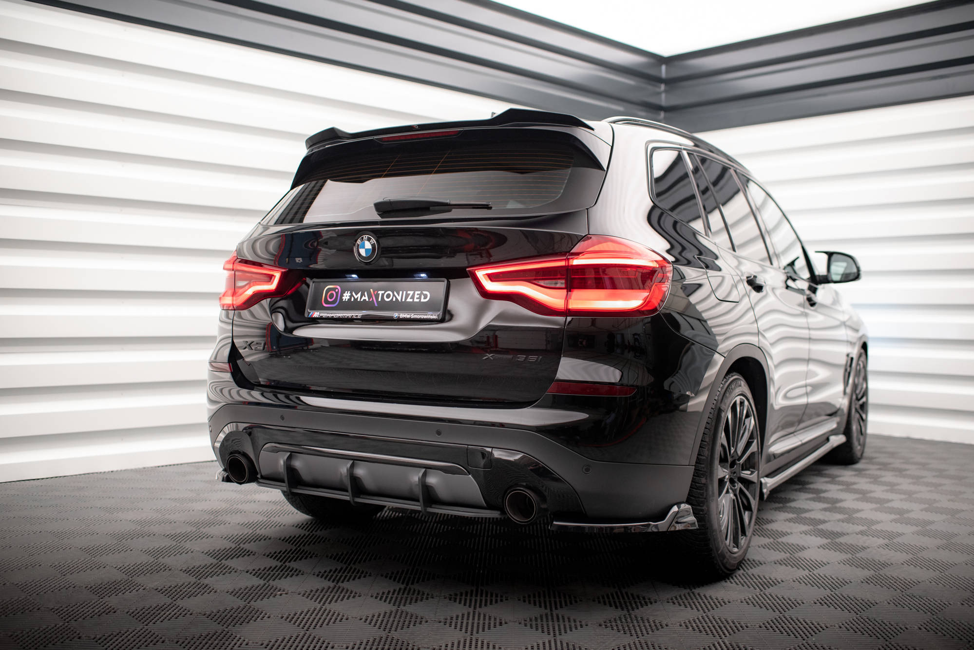Spoilerilippa BMW X3 G01, Maxton-3