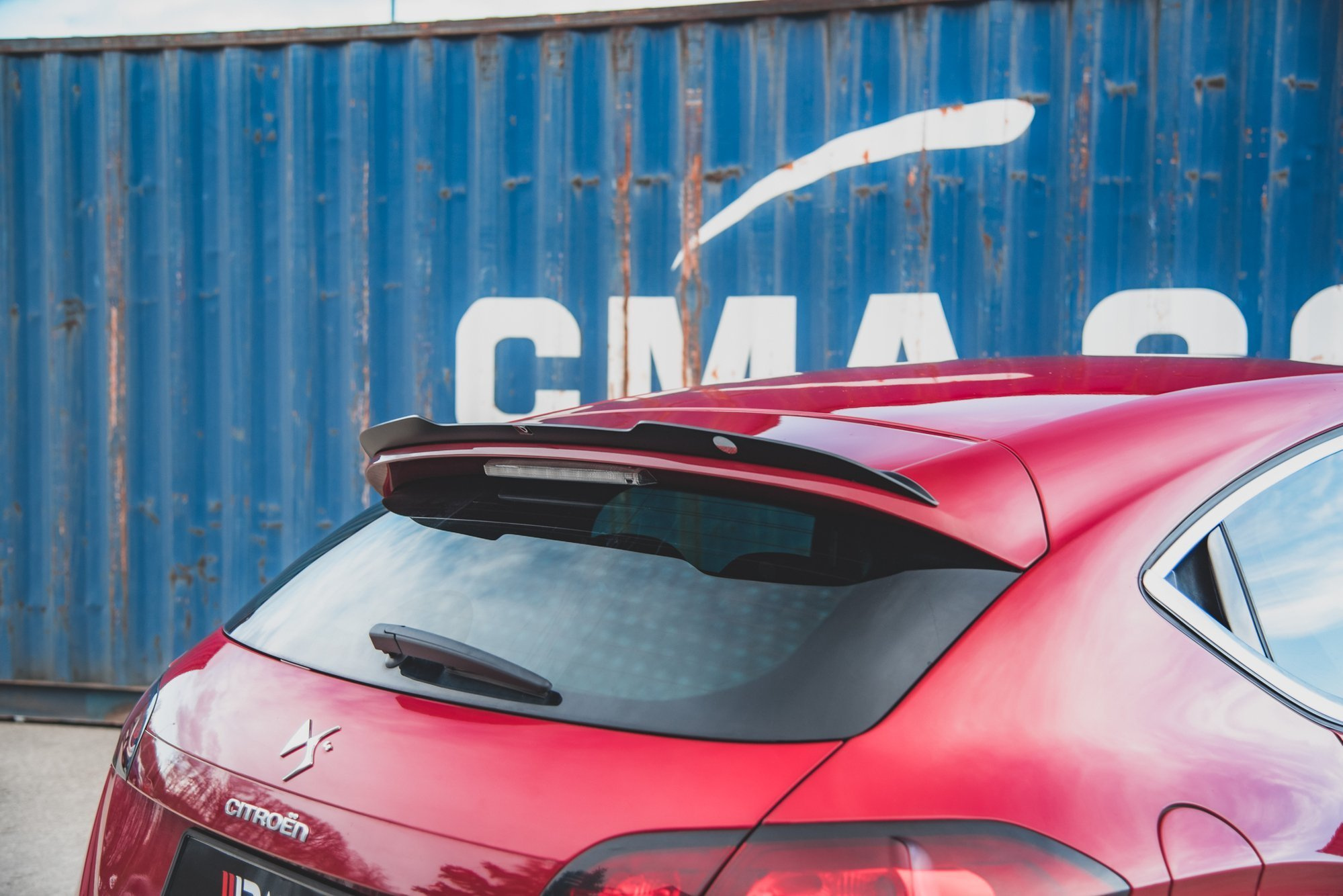 Spoilerilippa Citroen DS4, Maxton-2