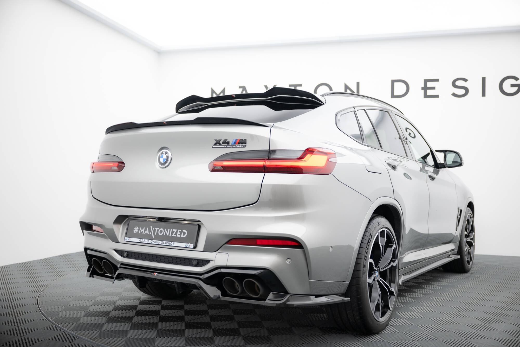 Spoilerilippa Lower BMW X4 M-Pack G02 / X4 M F98, Maxton-2