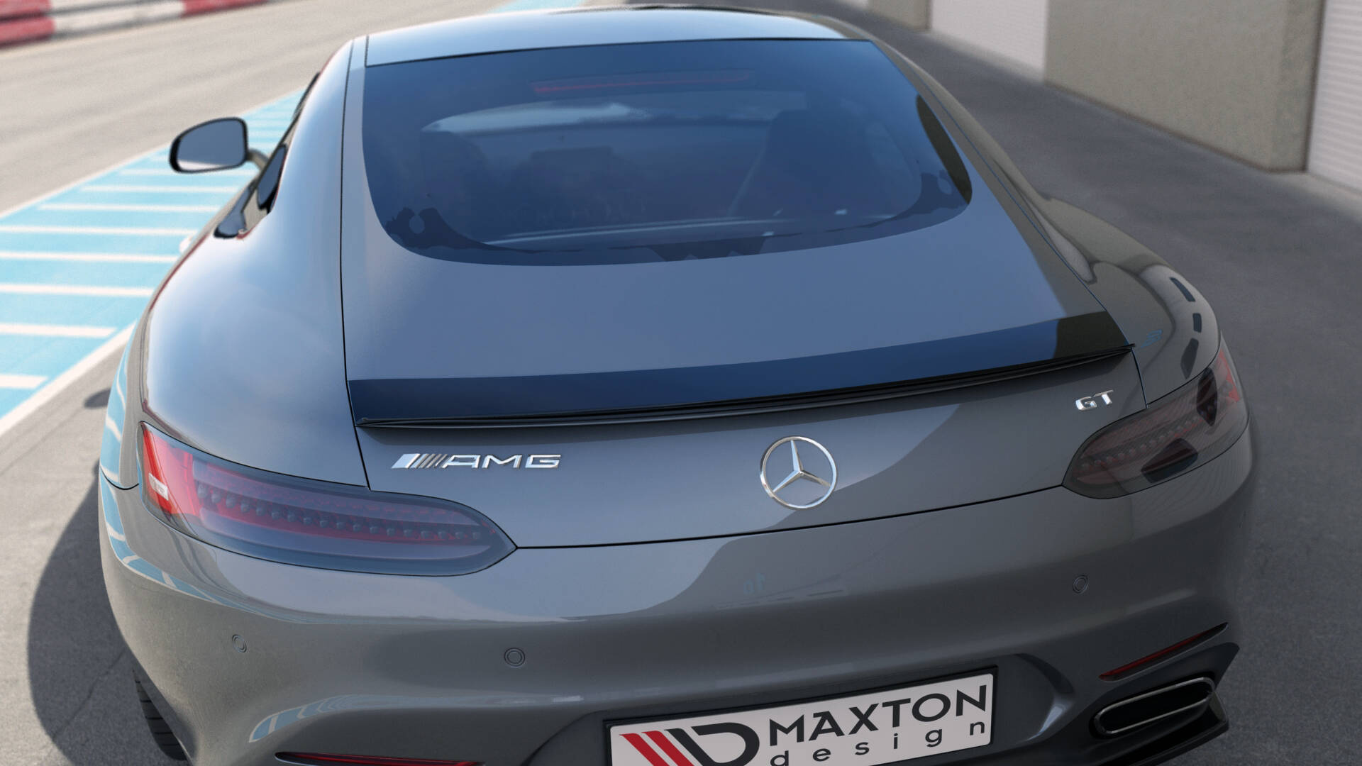 Spoilerilippa Mercedes-AMG GT / GT S C190 Facelift, Maxton