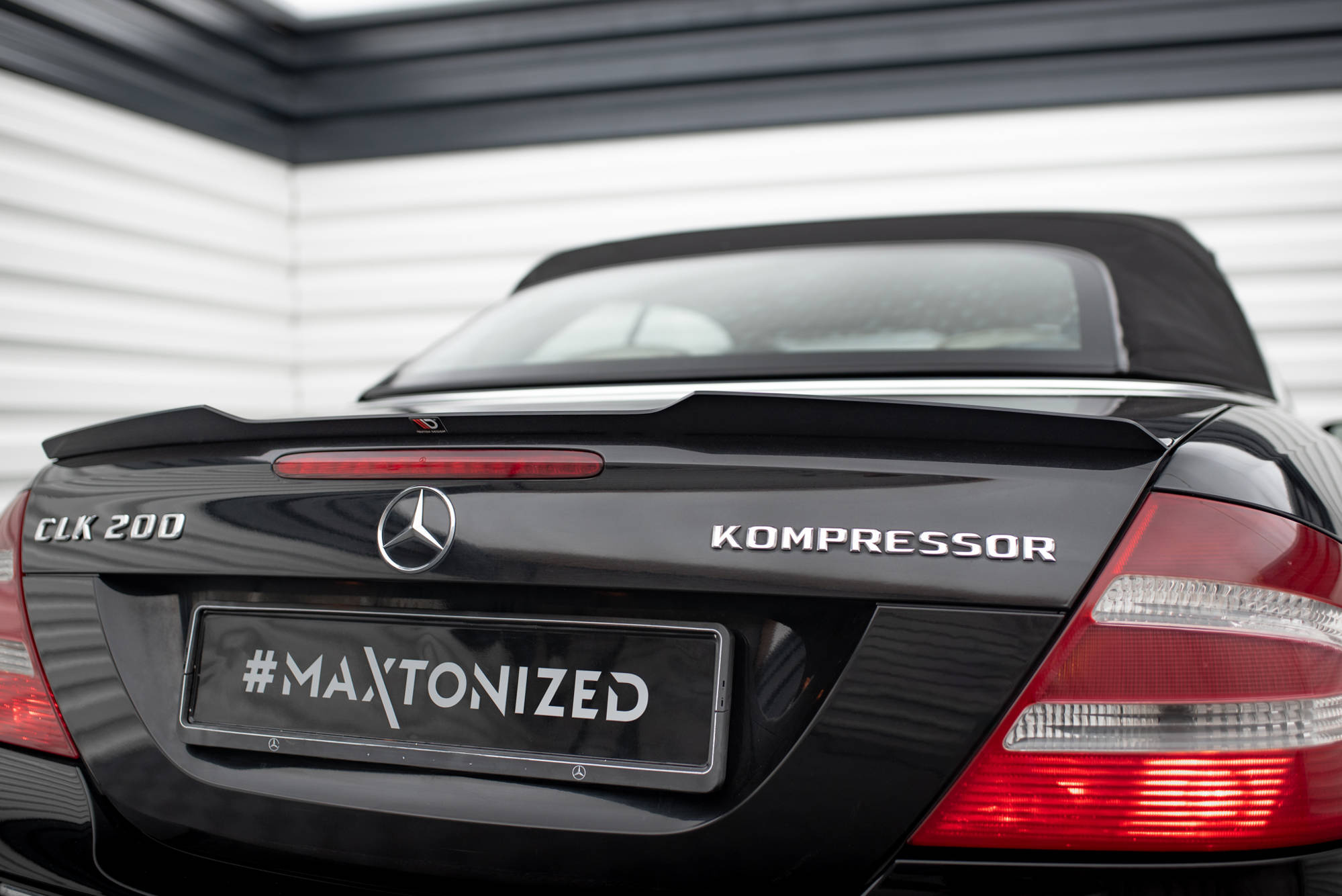 Spoilerilippa Mercedes-Benz CLK Cabriolet A209, Maxton
