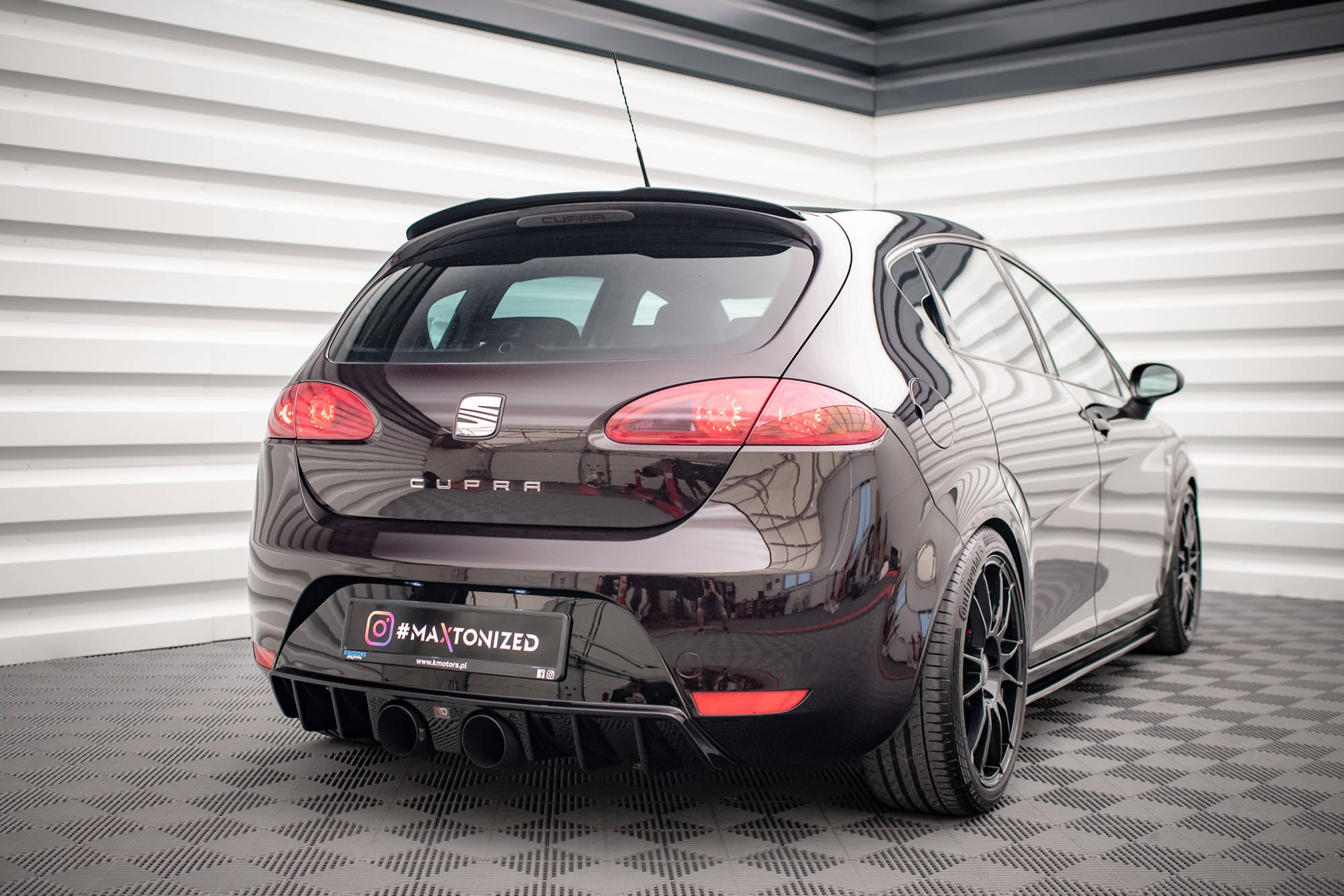 Spoilerilippa Seat Leon Cupra / FR Mk2, Maxton-2