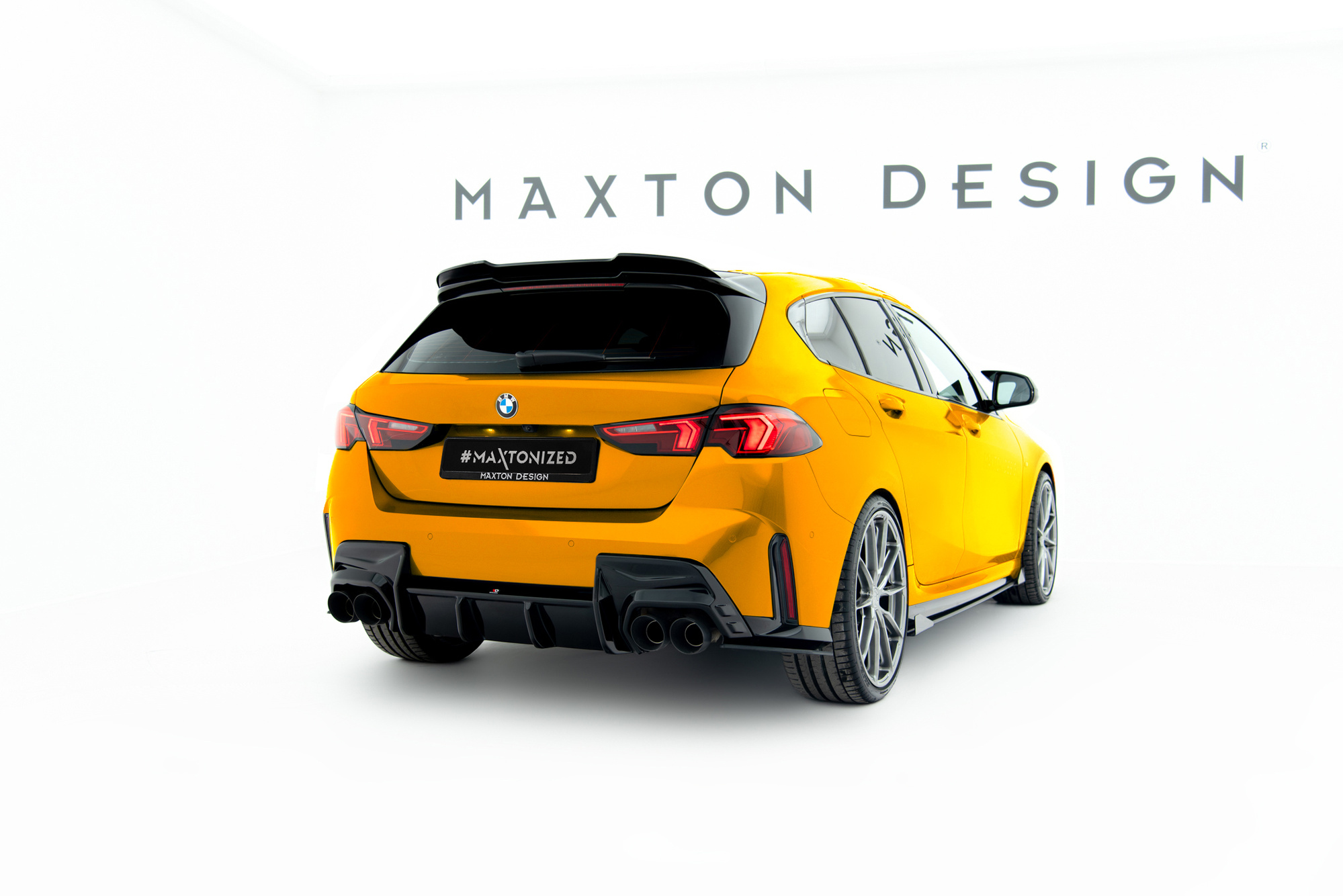 Spoilerilippa (V1) BMW 1 M-Pack F70, Maxton-2