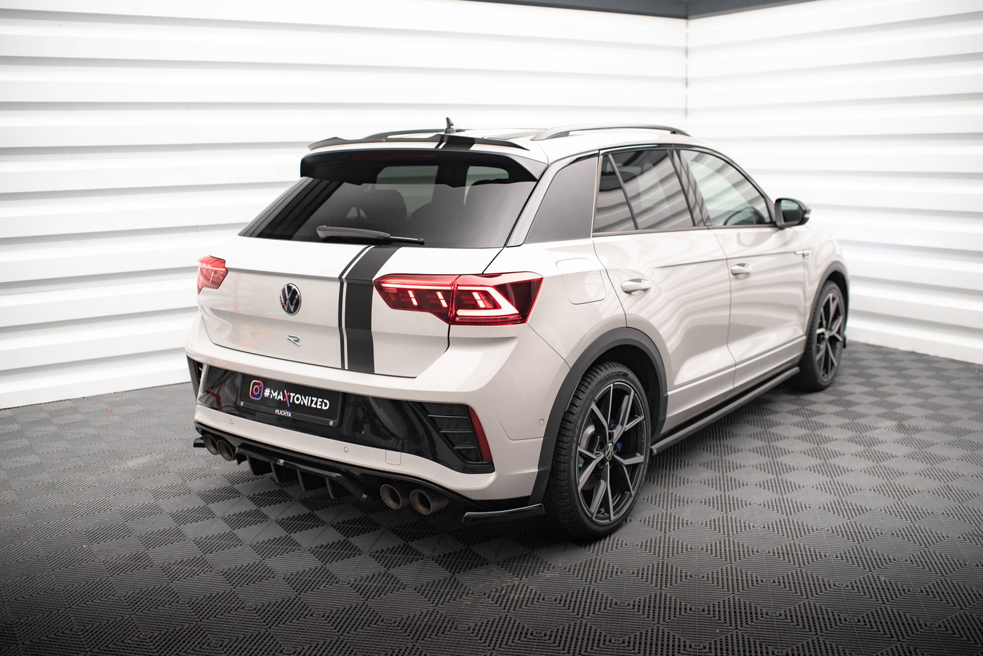 Spoilerilippa Volkswagen T-Roc R / R-Line Mk1, Maxton-2