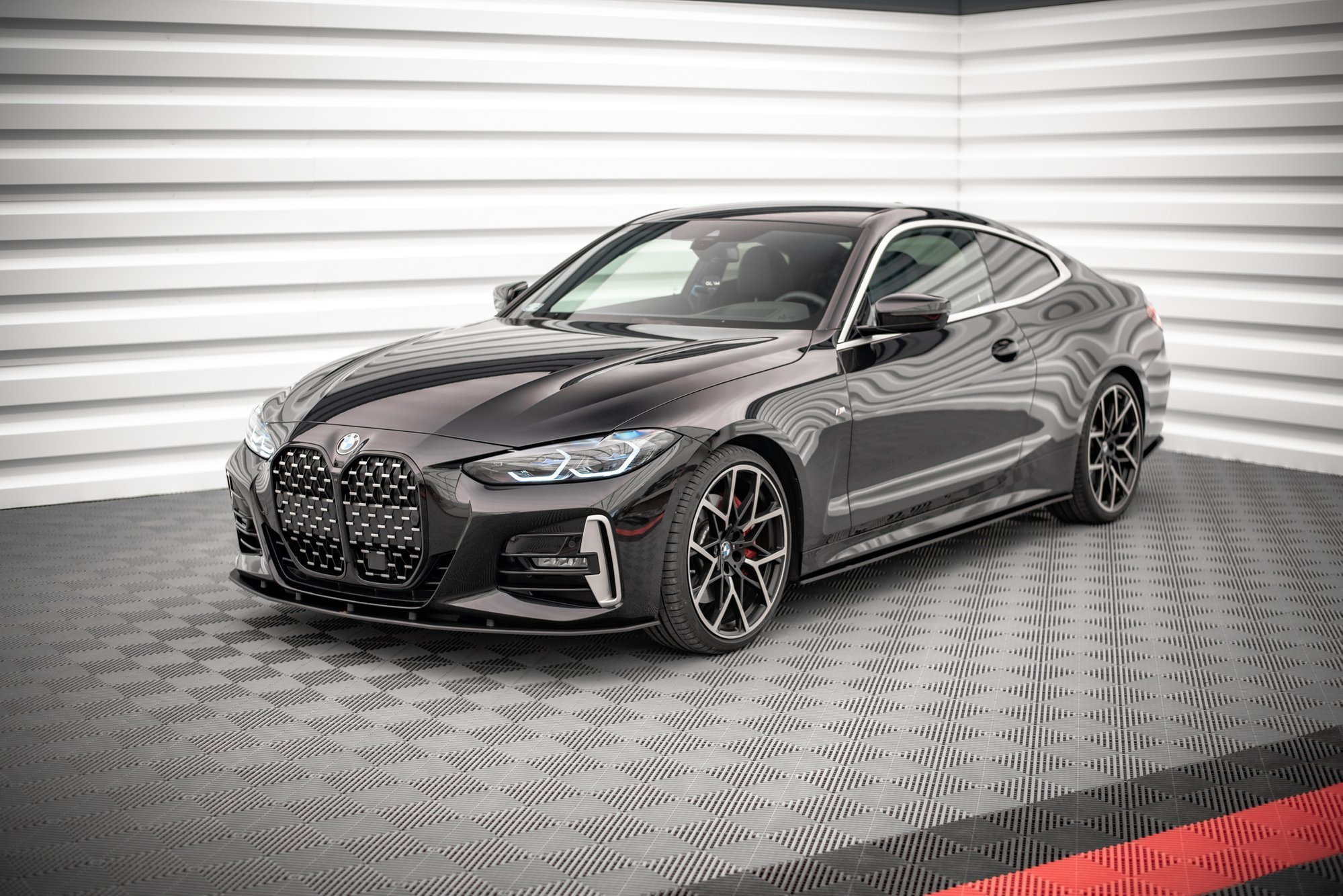 Street Pro Etusplitteri BMW 4 M-Pack / M440i G22 / G23, Maxton-2