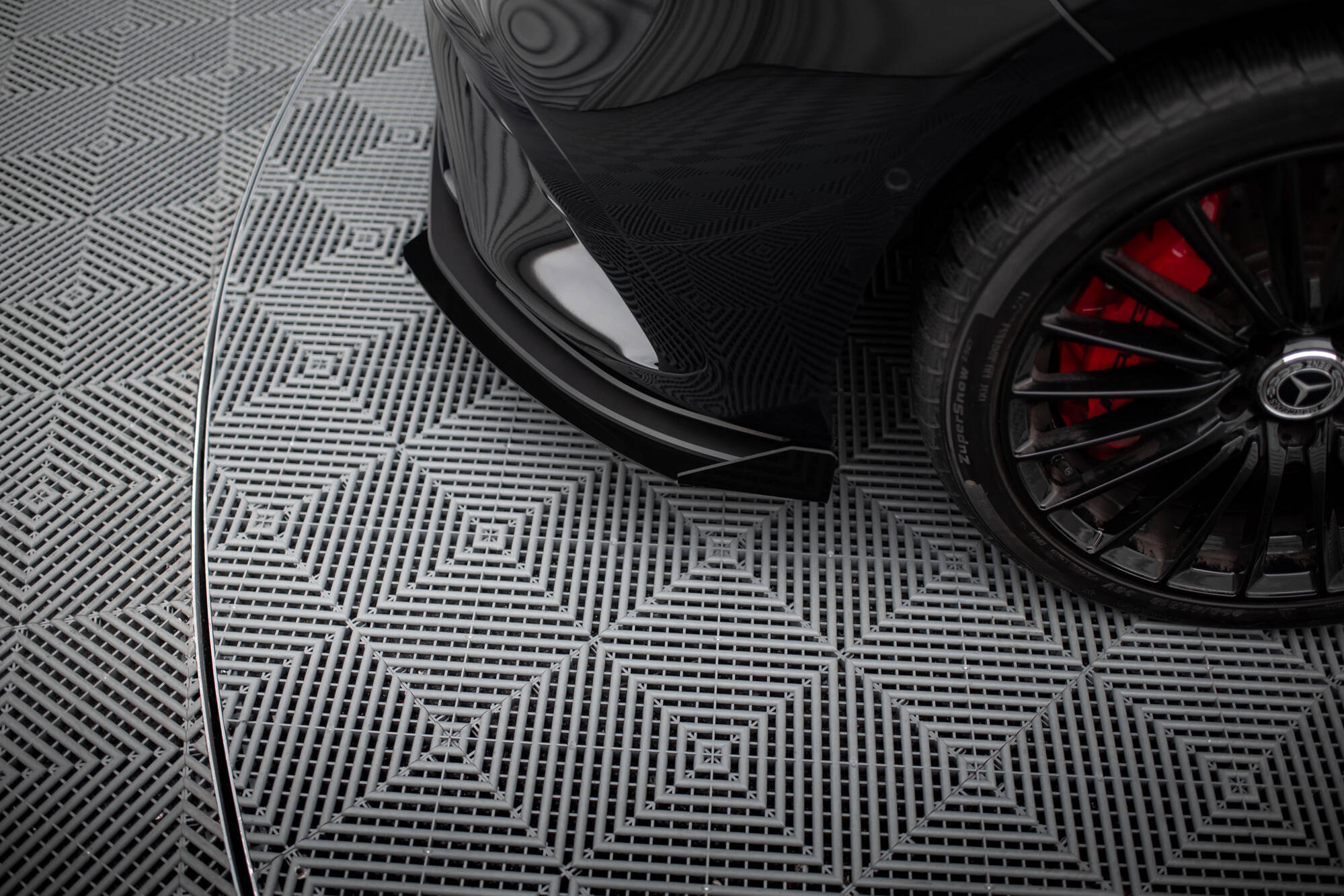 S-Pro Etusplitteri + Levikelipat Mercedes-AMG A35 W177 Facelift, Maxton-3