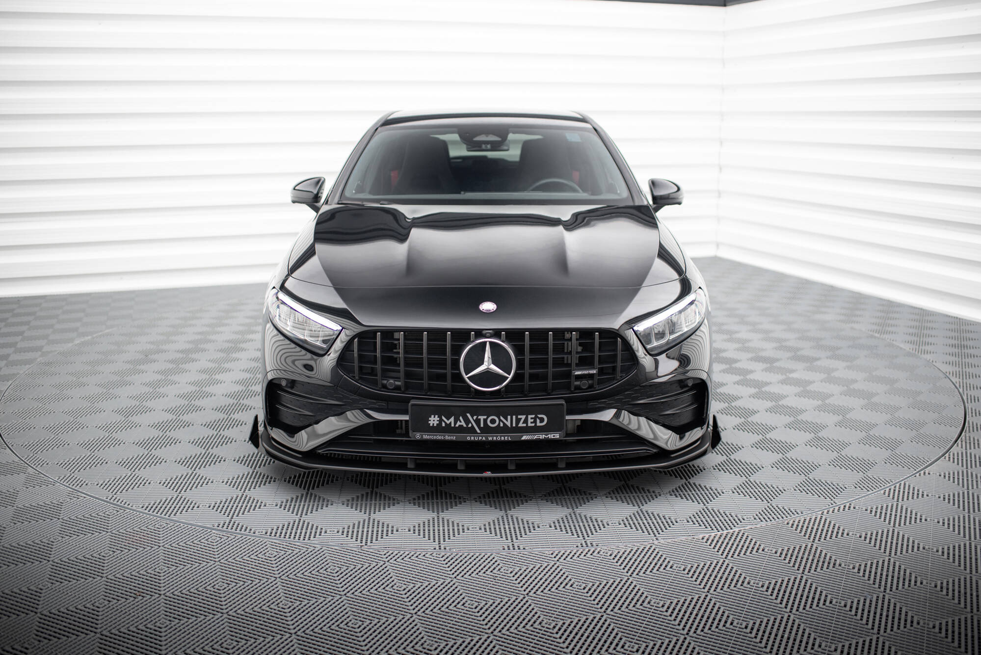 S-Pro Etusplitteri + Levikelipat Mercedes-AMG A35 W177 Facelift, Maxton-2