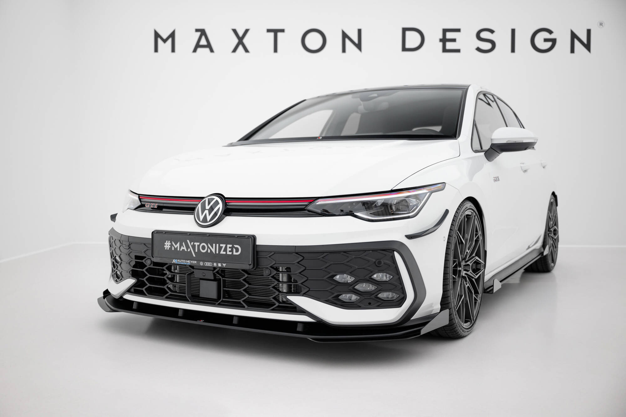 S-Pro Etusplitteri + Levikelipat Volkswagen Golf GTI / GTE / R-Line Mk8 Facelift, Maxton