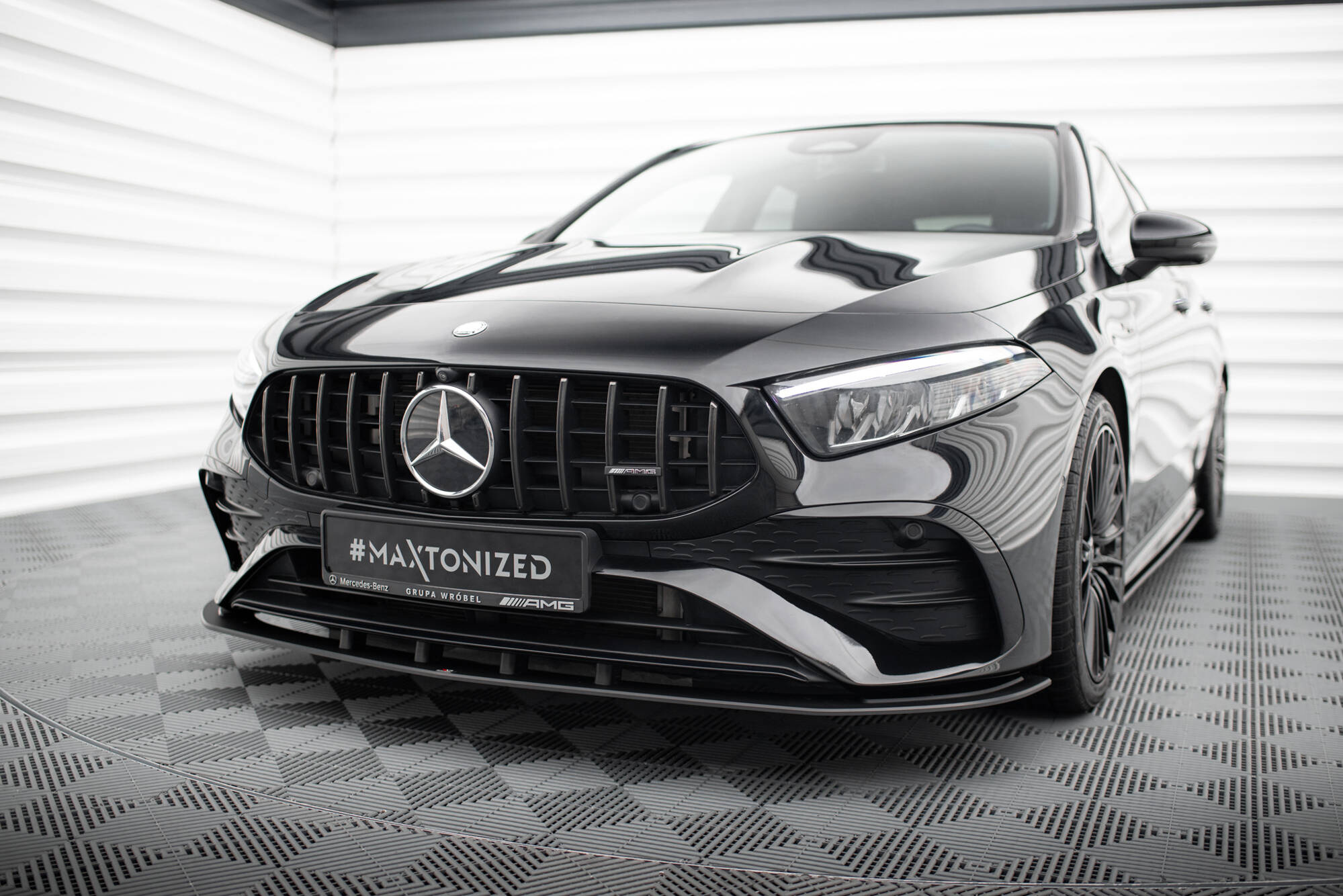 S-Pro Etusplitteri Mercedes-AMG A35 W177 Facelift, Maxton