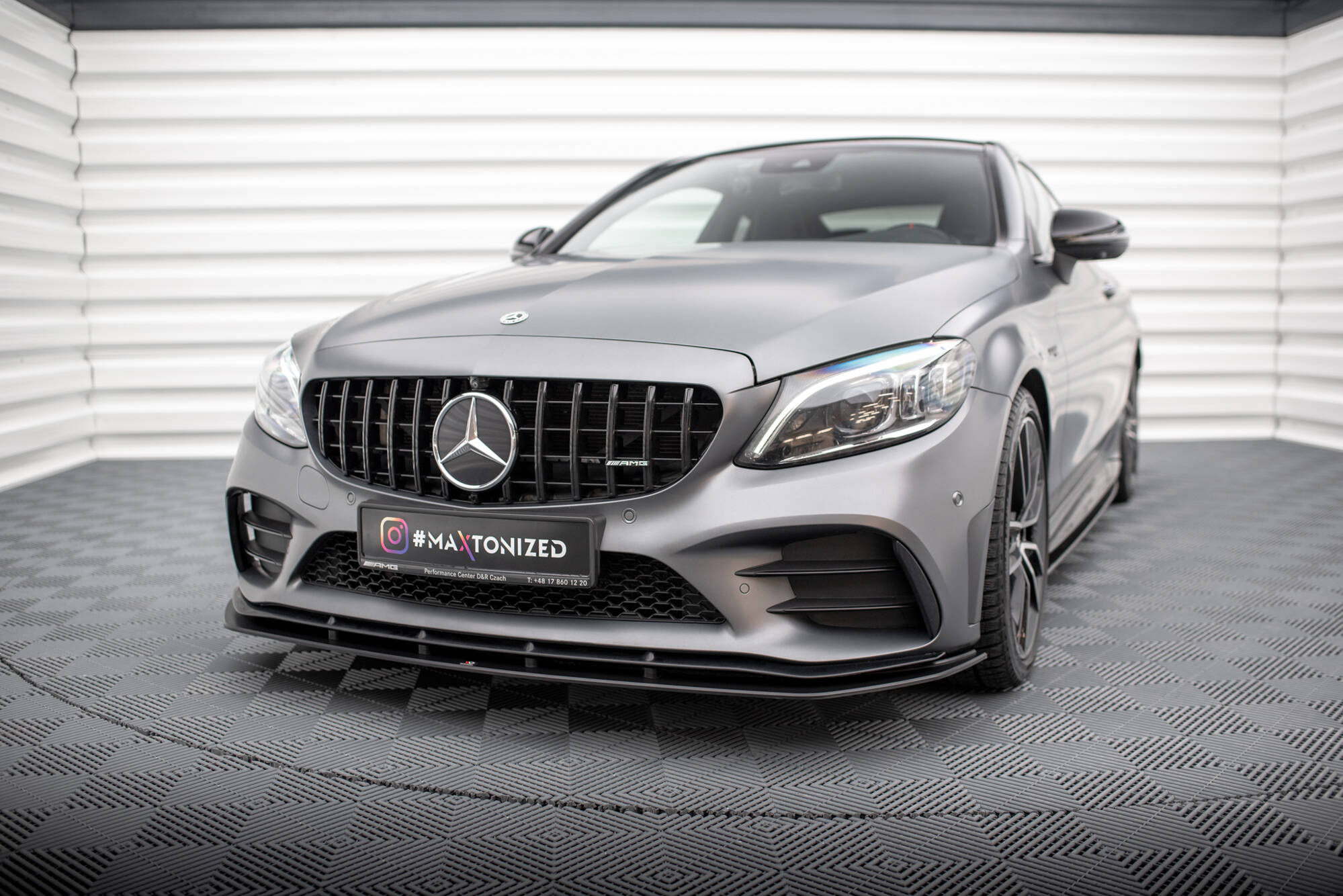 S-Pro Etusplitteri Mercedes-AMG C43 Coupe / Cabrio C205 Facelift / A205 Facelift, Maxton
