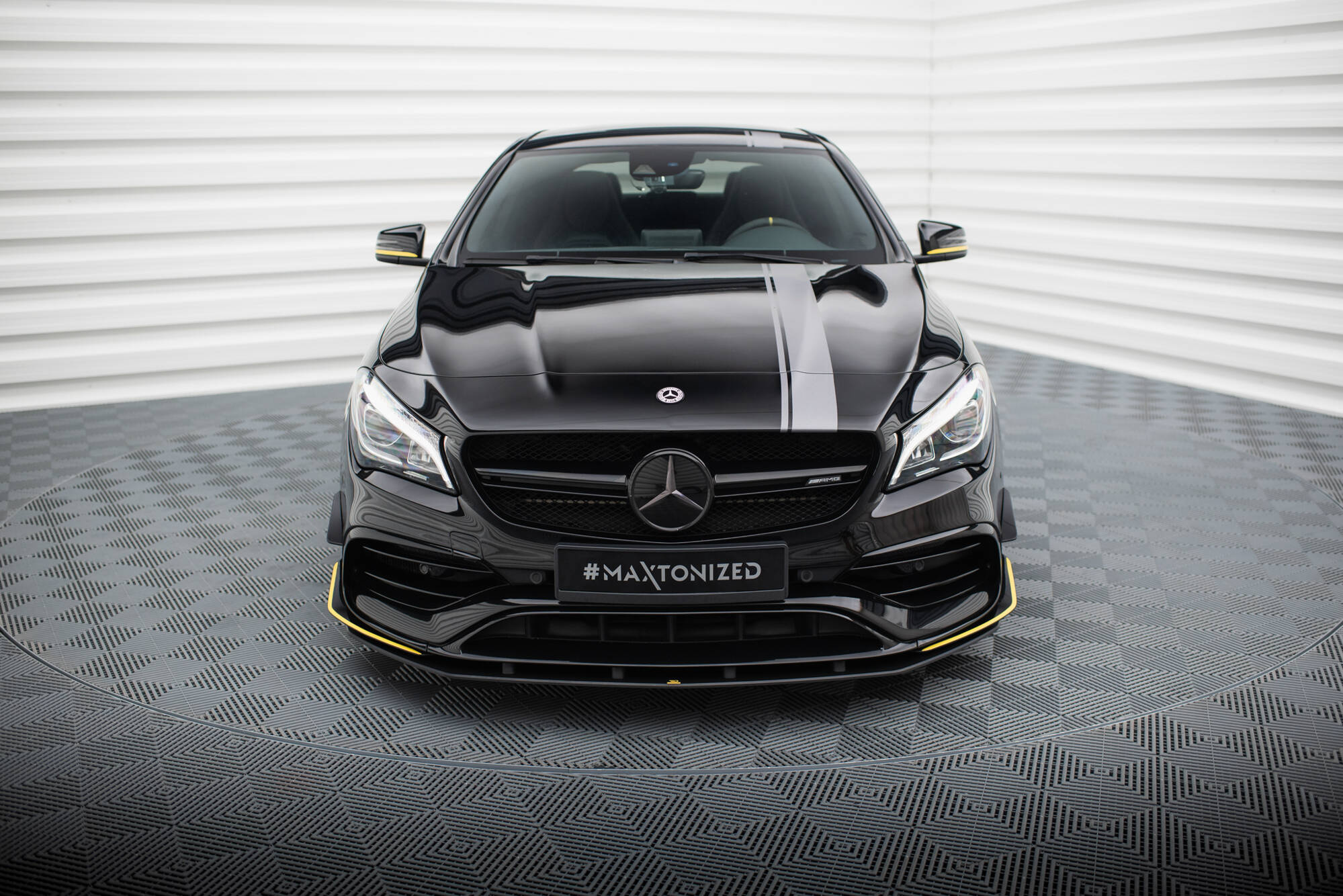 S-Pro Etusplitteri Mercedes-AMG CLA 45 Aero C117 Facelift, Maxton-2