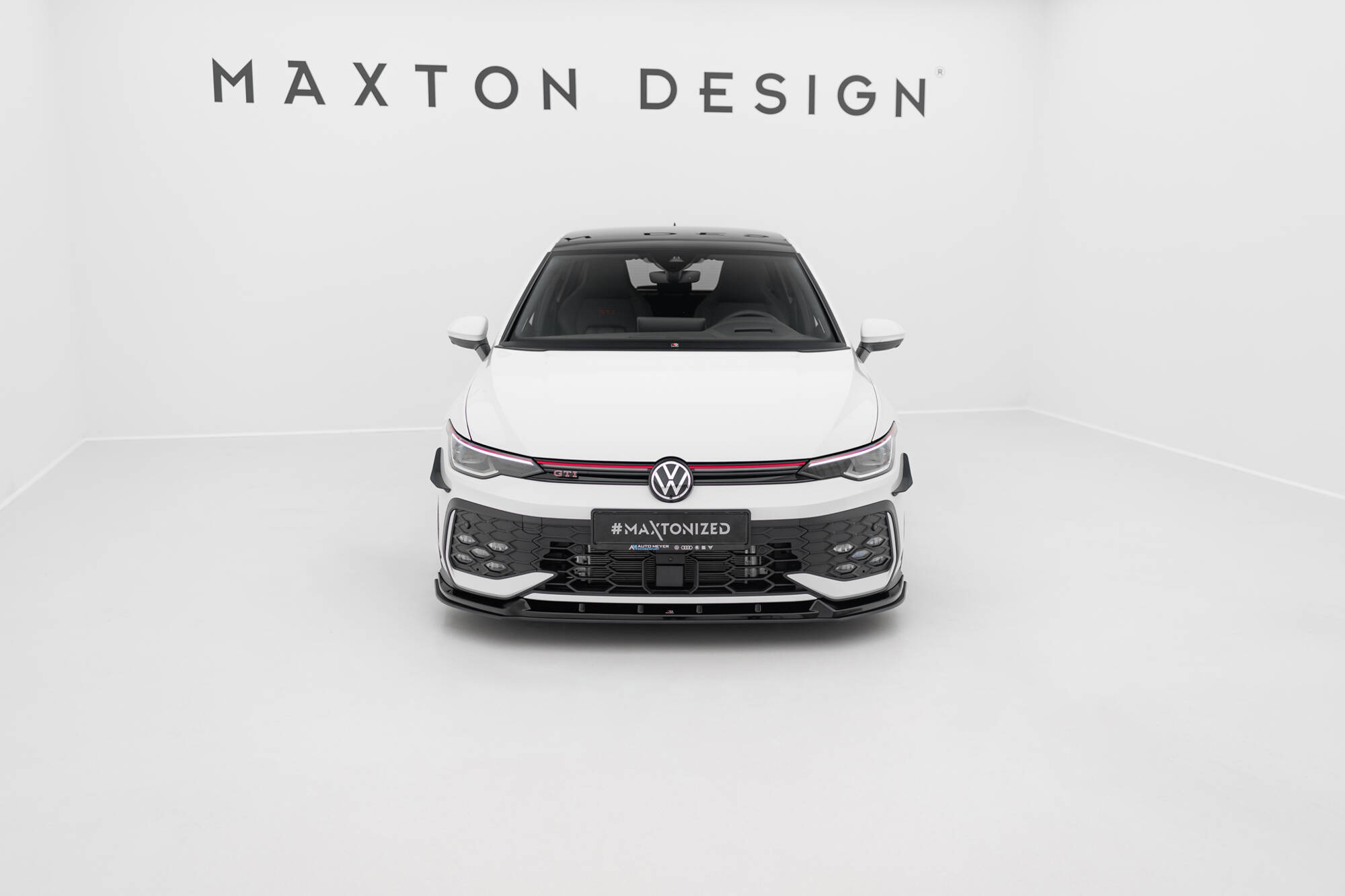 S-Pro Etusplitteri (V2) Volkswagen Golf GTI / GTE / R-Line Mk8 Facelift, Maxton-2