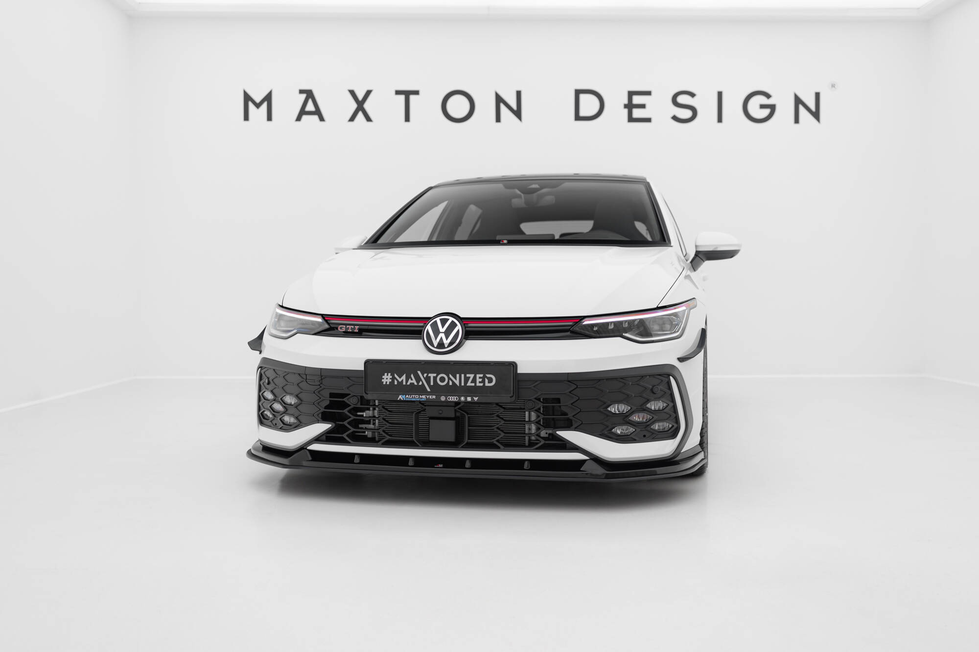 S-Pro Etusplitteri (V2) Volkswagen Golf GTI / GTE / R-Line Mk8 Facelift, Maxton