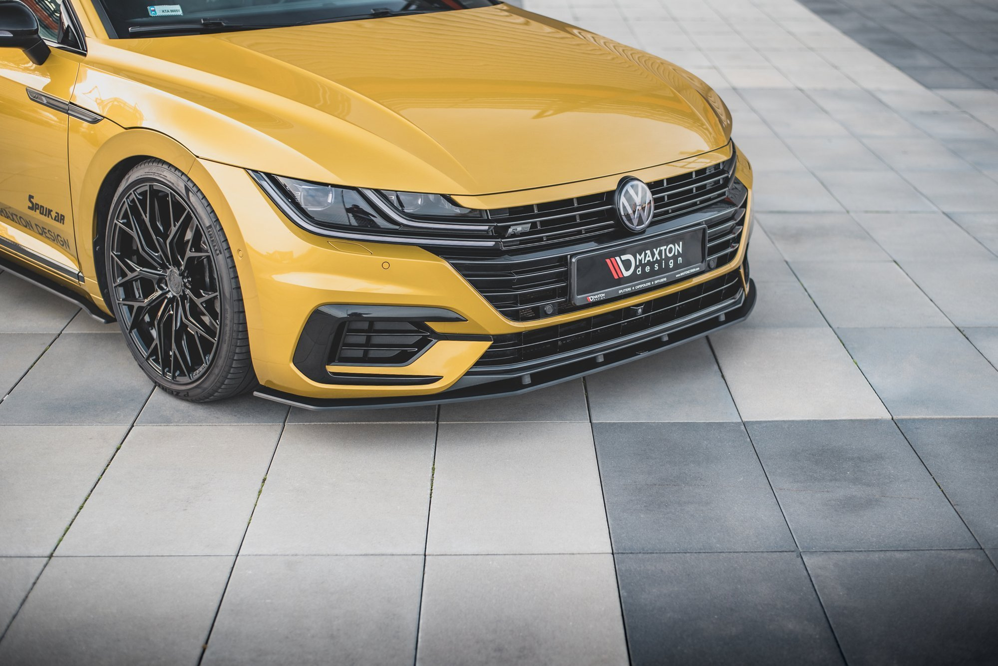 S-Pro Etusplitteri Volkswagen Arteon R-Line, Maxton-2