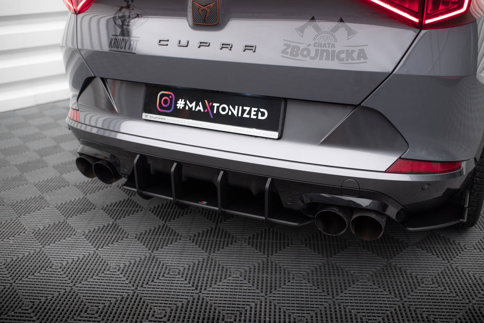 S-Pro Takadiffuusori Cupra Formentor Mk1, Maxton