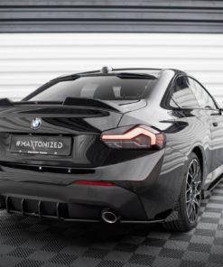 Street Pro Takasplitterit + Flaps BMW 2 Coupe G42, Maxton-3