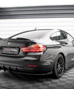 Street Pro Rear Side Splitters + Flaps BMW 4 Gran Coupe F36, Maxton-3