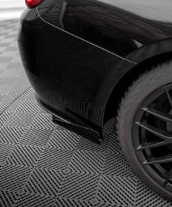 Street Pro Rear Side Splitters + Flaps BMW 4 Gran Coupe F36, Maxton-4
