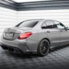 S-Pro Taka sivusplitterit + Levikelipat Mercedes-AMG C63 Sedan / Estate W205 Facelift, Maxton-2