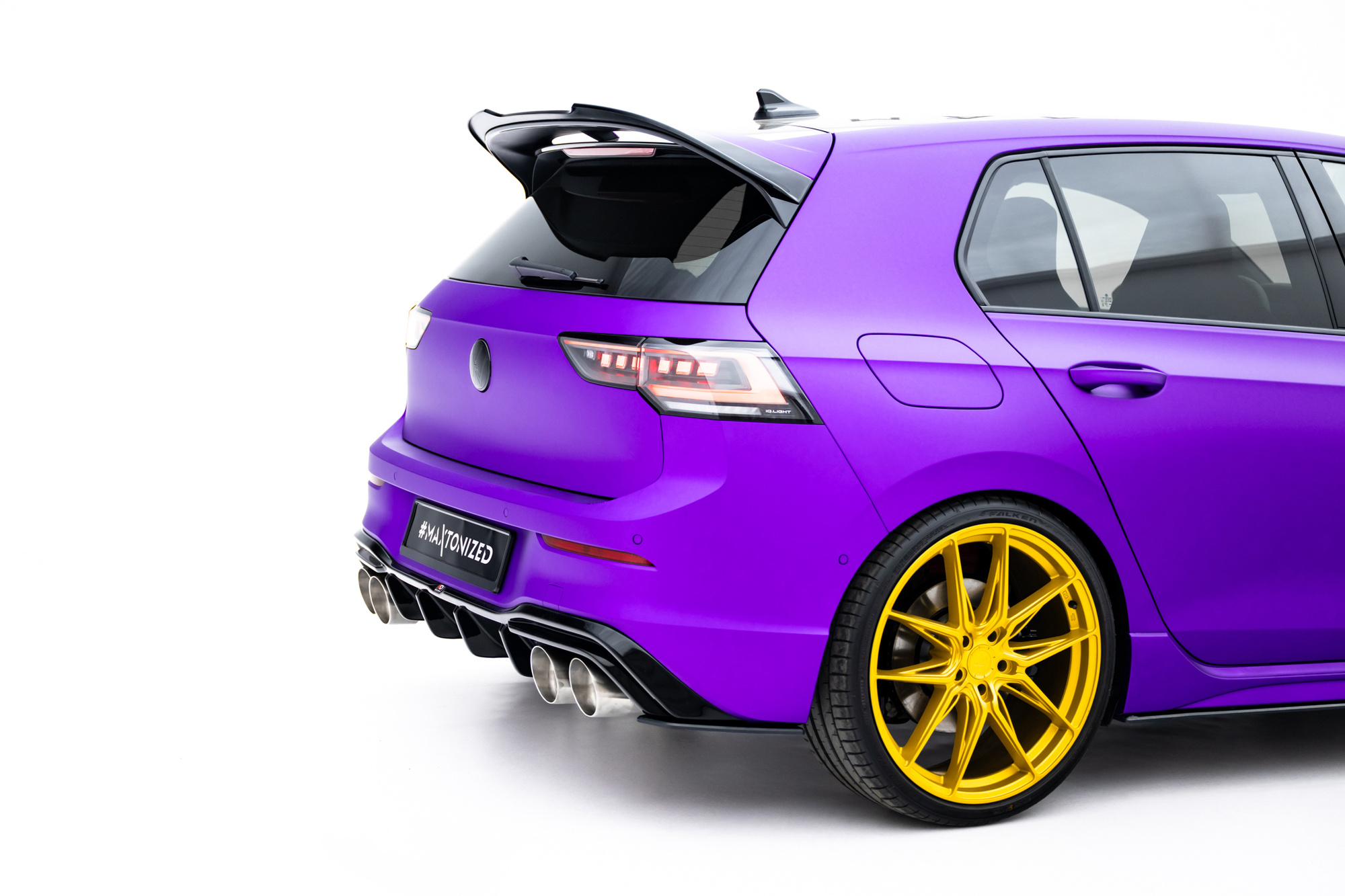 S-Pro Taka sivusplitterit (V2) Volkswagen Golf R Mk8 / Mk8 Facelift, Maxton-3