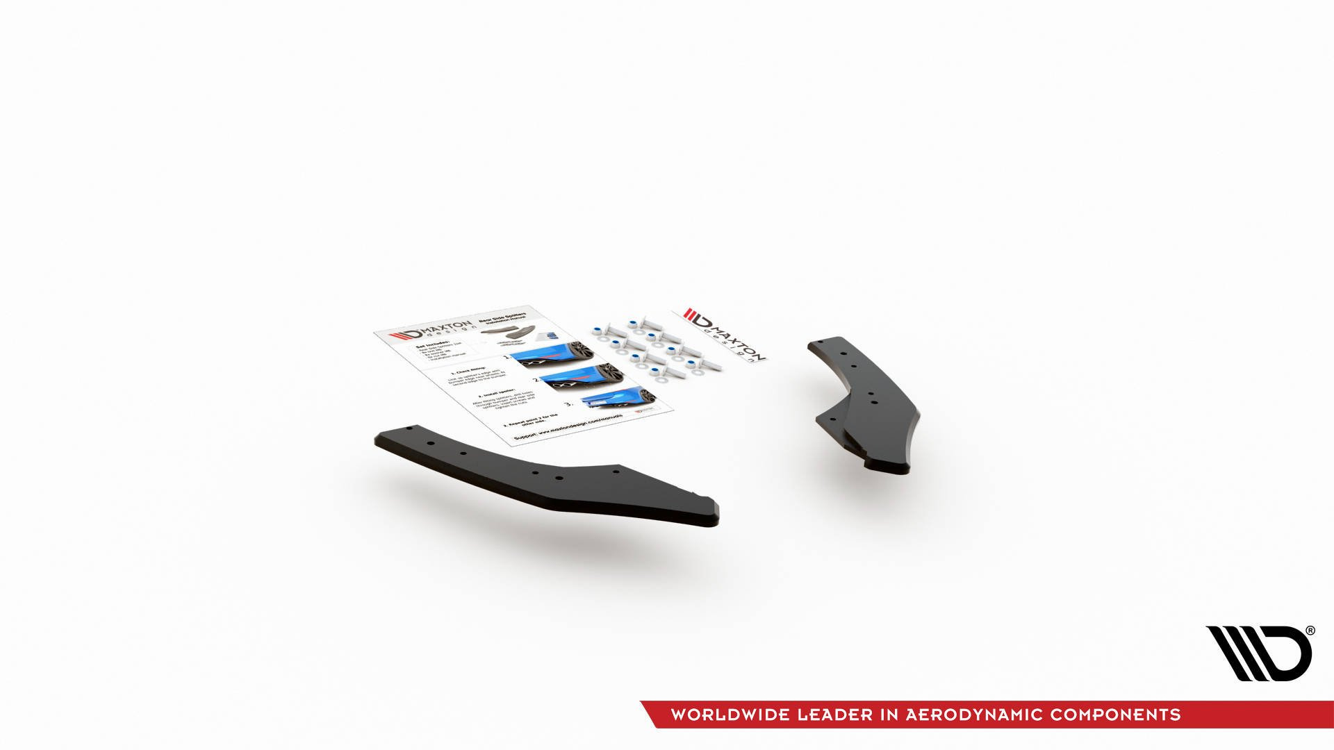 S-Pro Taka sivusplitterit Volkswagen Golf GTI Clubsport Mk8, Maxton-4