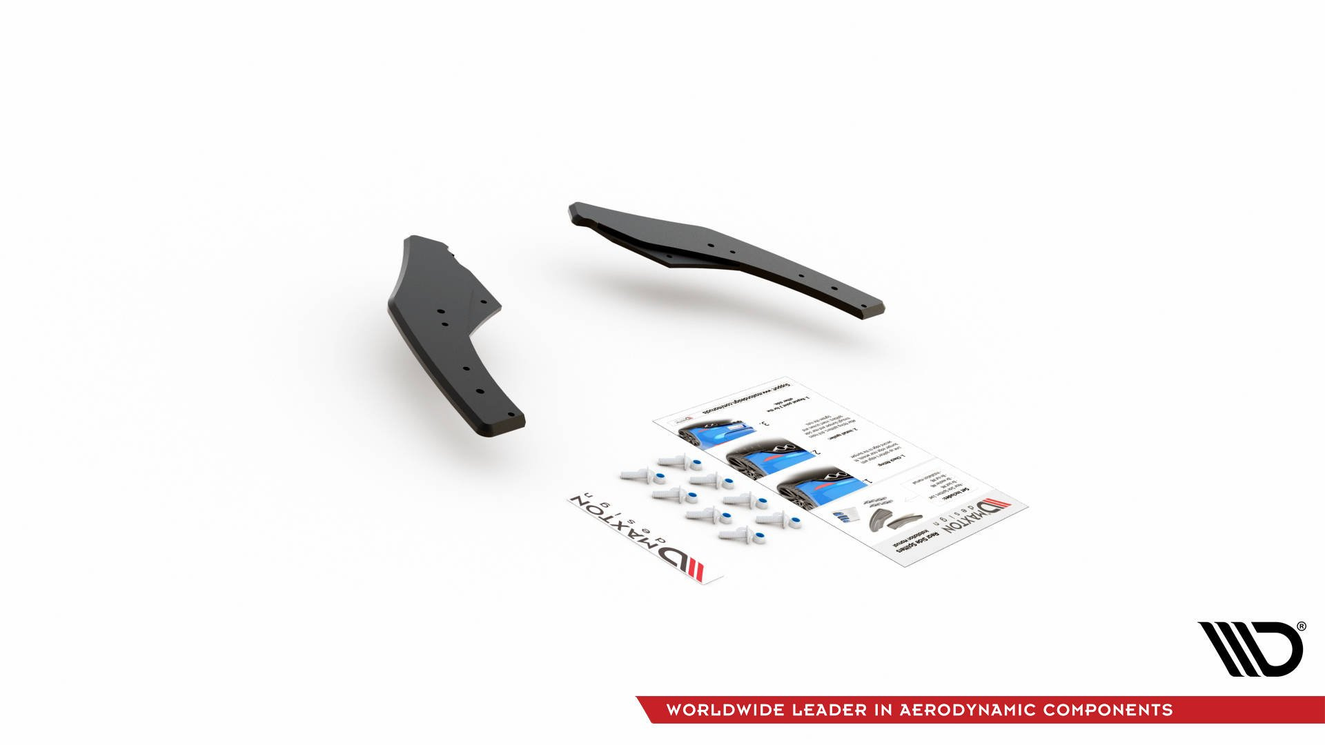 S-Pro Taka sivusplitterit Volkswagen Golf GTI Clubsport Mk8, Maxton-5