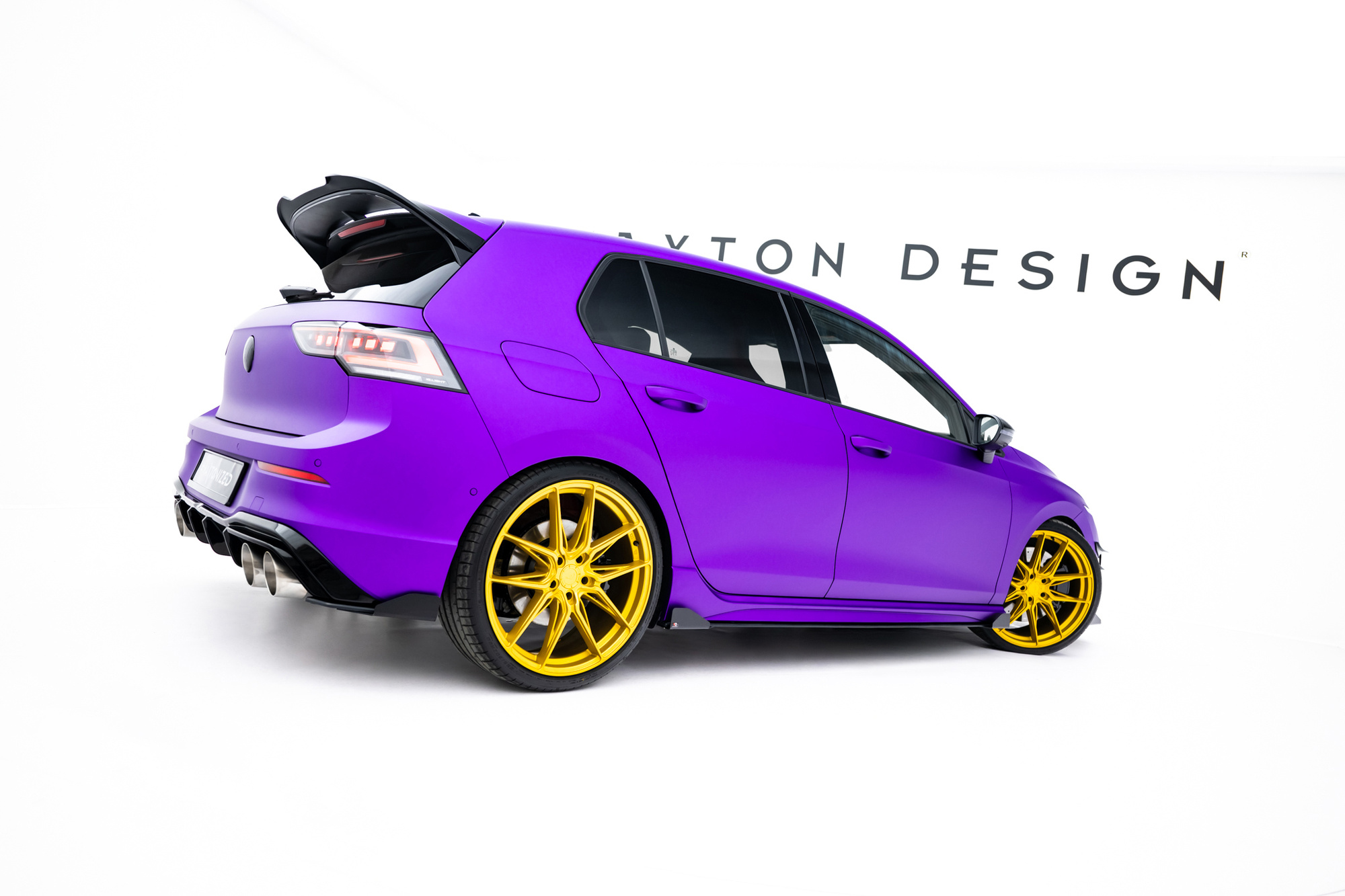 S-Pro Sivuhelmat + Levikelipat Volkswagen Golf R Mk8 / Mk8 Facelift, Maxton-5