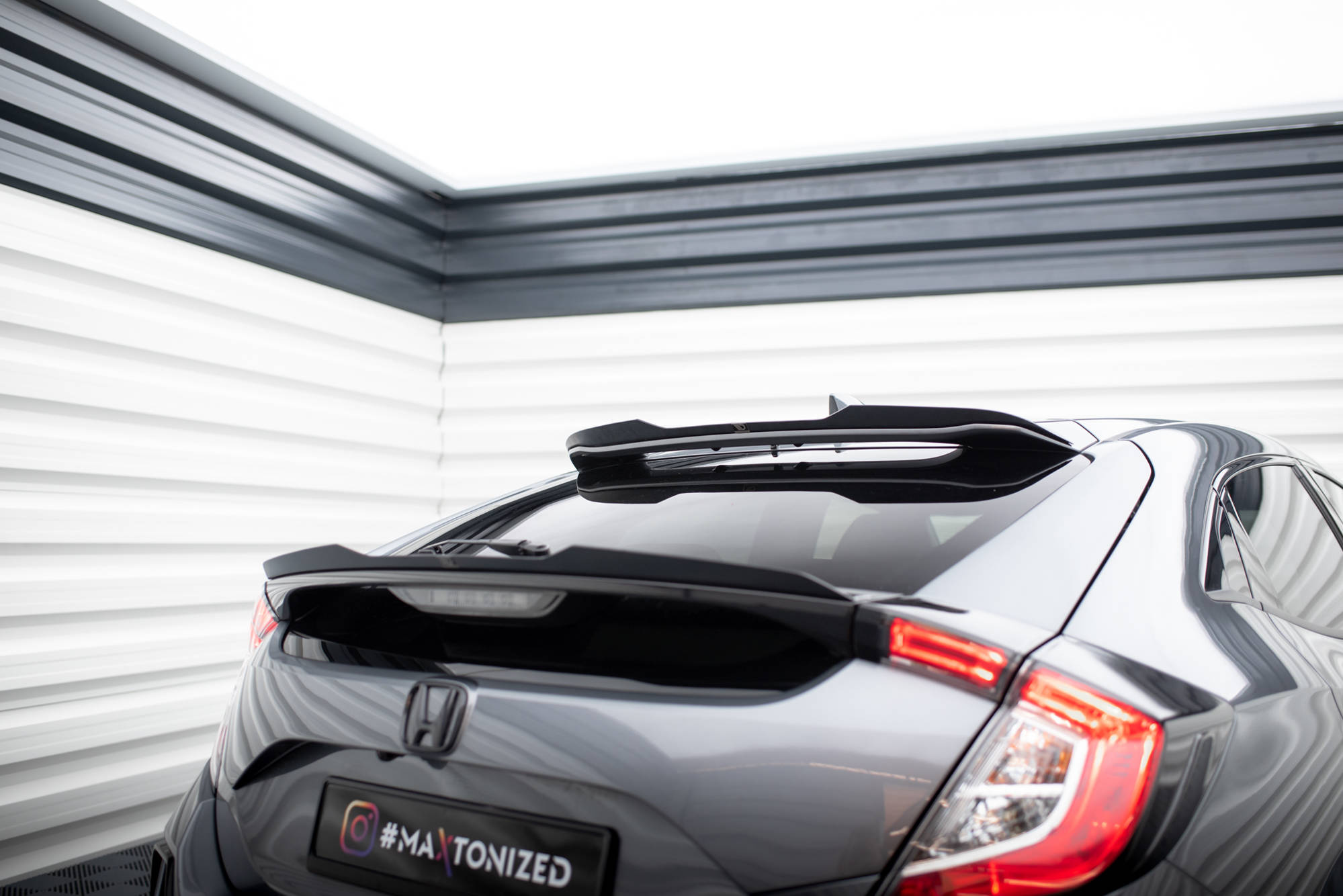 Ylempi Spoilerilippa Honda Civic Sport Mk 10, Maxton-3