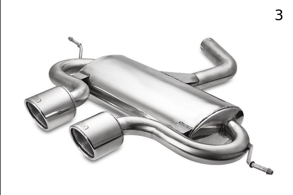 VOLKSWAGEN GOLF VI, GOLF V R32, SCIROCCO 3 SPORTS EXHAUST pakoputki, Maxton-4