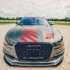 FRONT RACING SPLITTER AUDI A6 C7 S-LINE (2 splitters = 1 set)-2