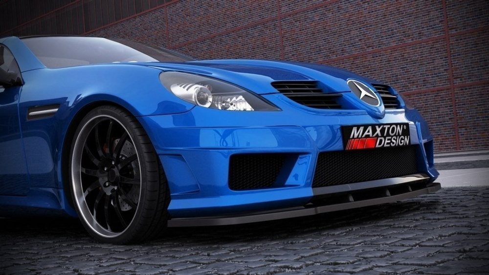 Etusplitteri Mercedes SLK R171 (for Me-SLK -r171-AMG172-f1), Maxton