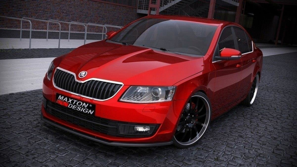 Etusplitteri (V1) Skoda Octavia Mk3, Maxton