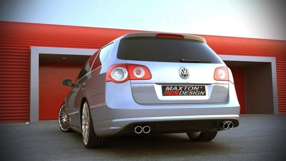 Takapuskuri SPOILER VW PASSAT B6 ( R-LINE LOOK ) 2 EXHAUSTS, Maxton