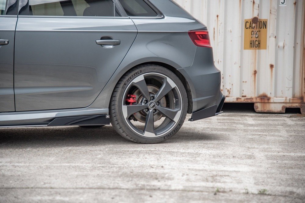 Racing Durability Takapuskurin sivulipat + lipat Audi RS3 8V Sportback-3