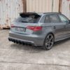 Takapuskurin sivulipat V.2 Audi RS3 8V Sportback-2