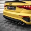 Takapuskurin lippa for Audi S3 Sedan 8Y-2