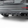 Rear Splitter (w/ vertical bars) V.2 Audi SQ8 / Q8 S-Line Mk1 Facelift-2