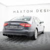 Rear Valance Audi A4 B8 Facelift (Version w/ dual exhausts on both sides)-2