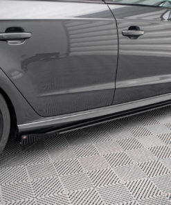 Street Pro Sivuhelman siivekkeet + lipat Audi S3 / A3 S-Line Sportback 8V Facelift-2